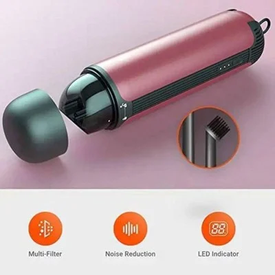 Porodo Portable Vacuum Cleaner For Cars and Small Areas 6000mAh - Red